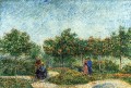 The Voyer d Argenson Park in Asnieres Vincent van Gogh